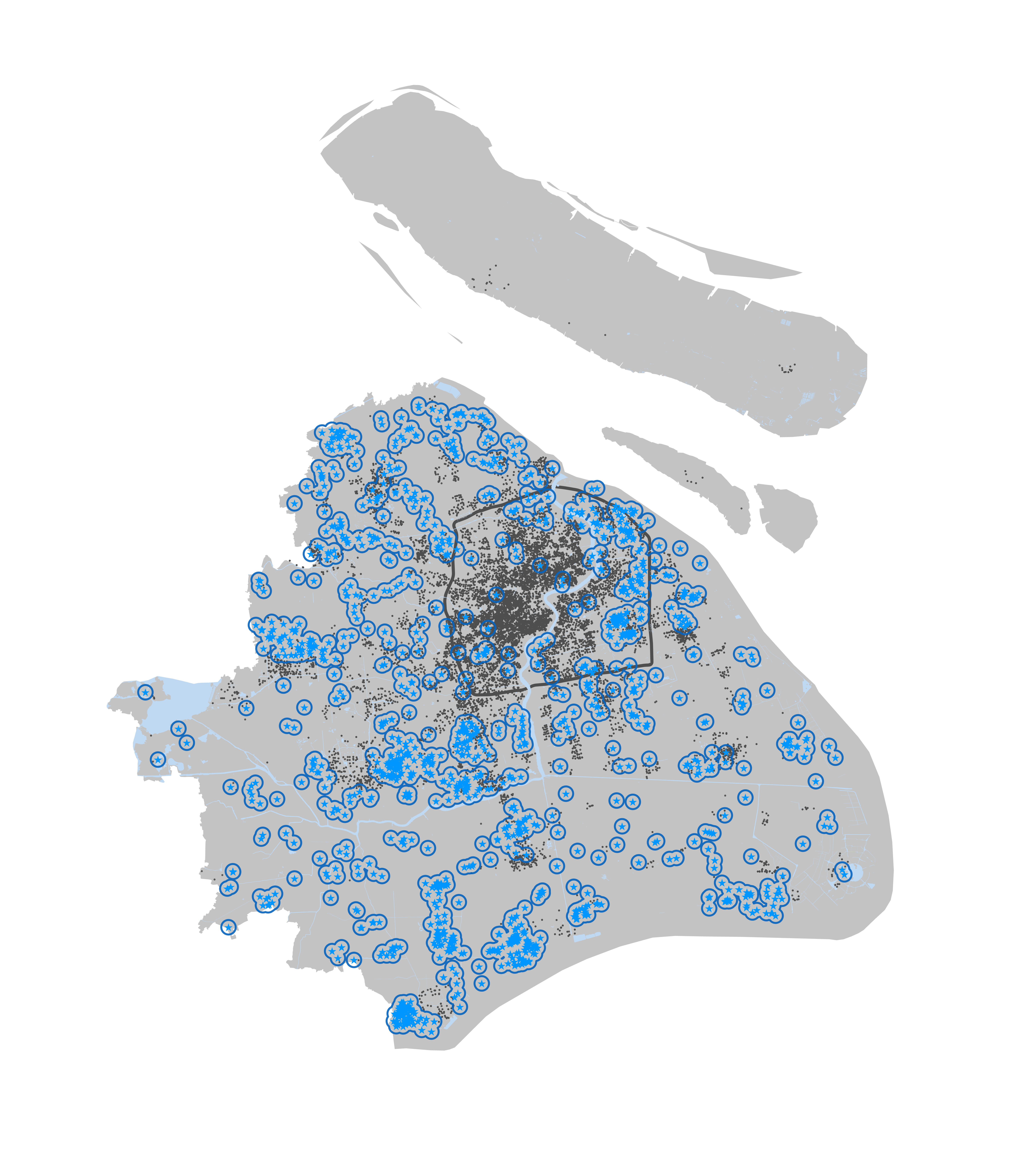 Map visualization for the Data page